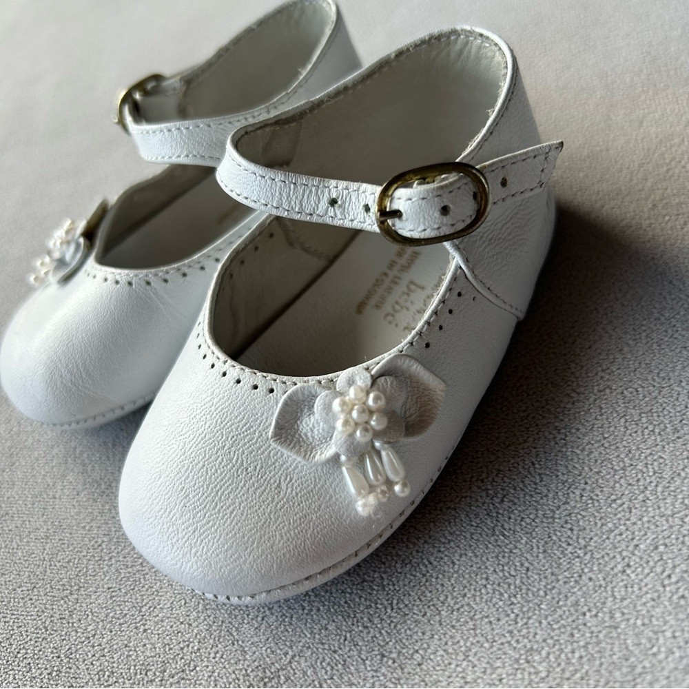 3 for $25 ~ Cucci ~ Ballet Flat with Flower ~ Baby Size 1